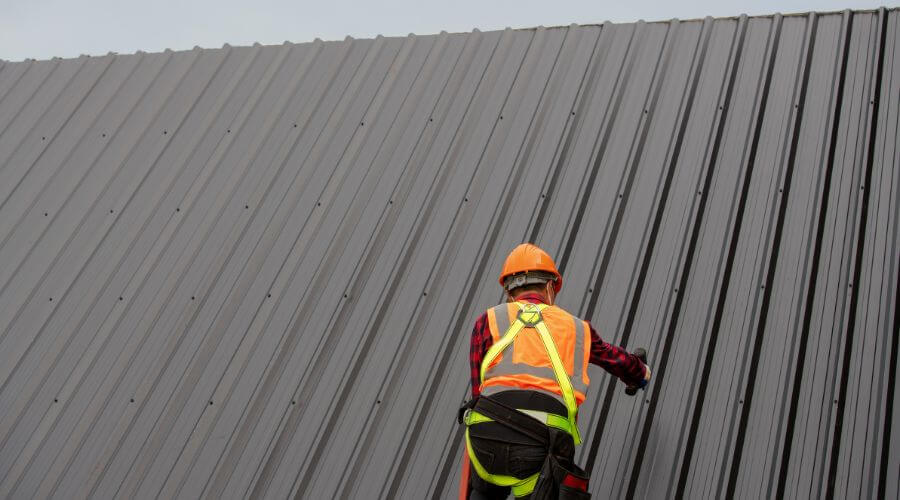 Professional metal roof installation services in Panther Burn, MS