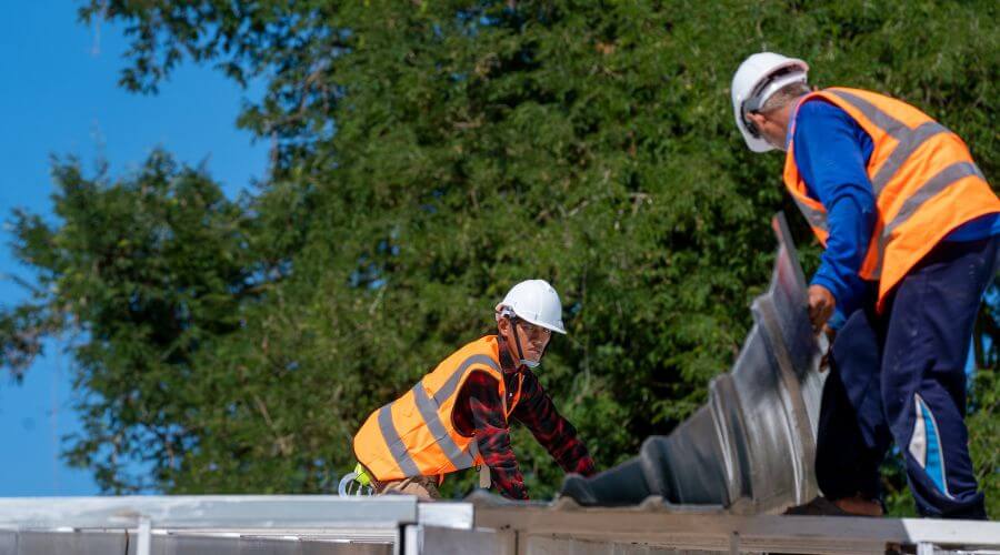 Professional metal roof installation in Panther Burn, MS